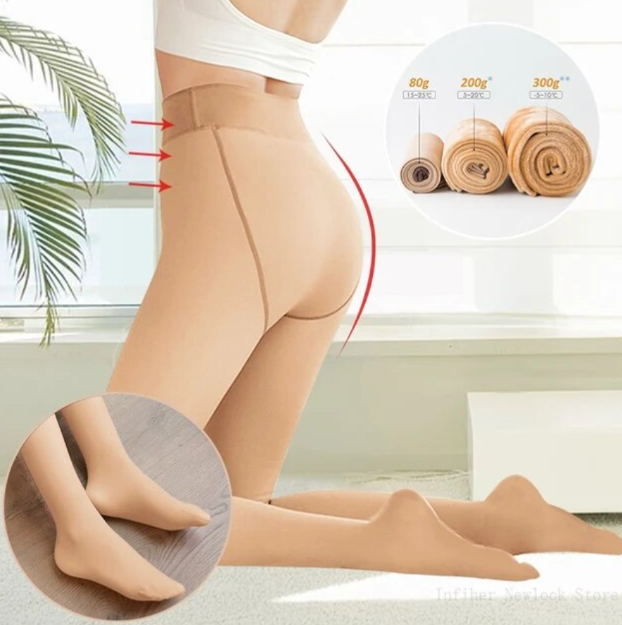 Warm Fleece Winter Pantyhose