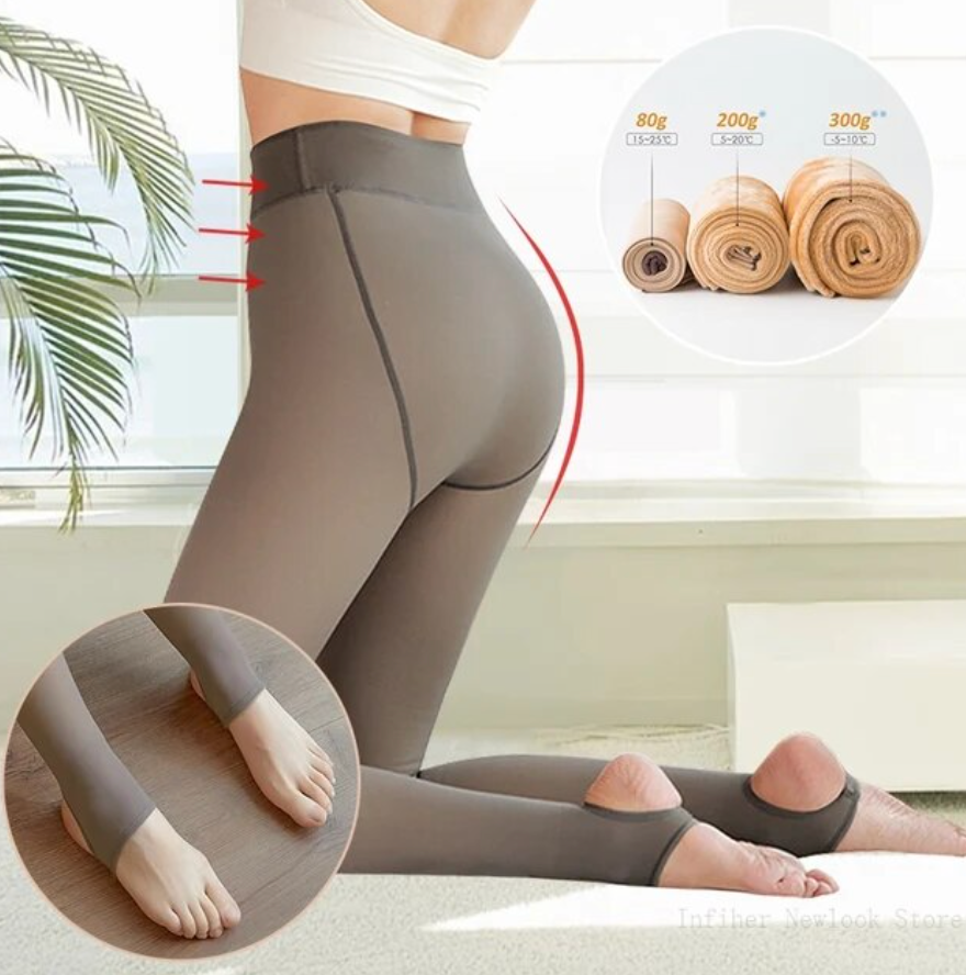Warm Fleece Winter Pantyhose