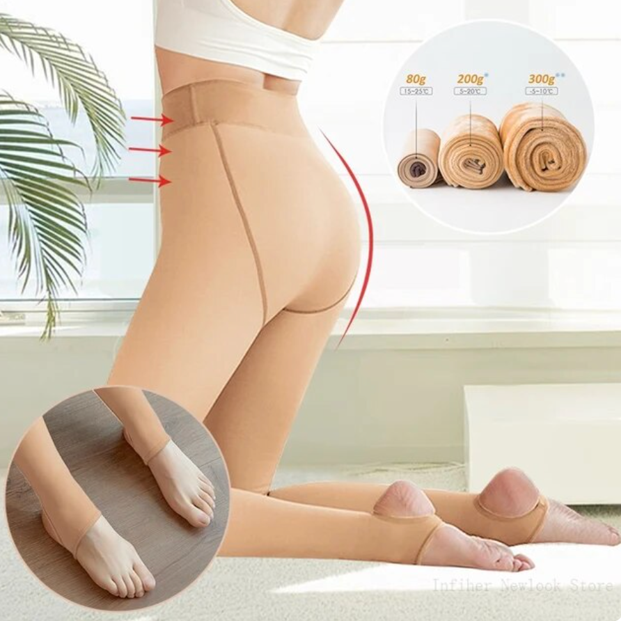 Warm Fleece Winter Pantyhose